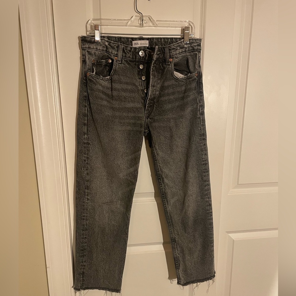 Zara Blackwash Jeans